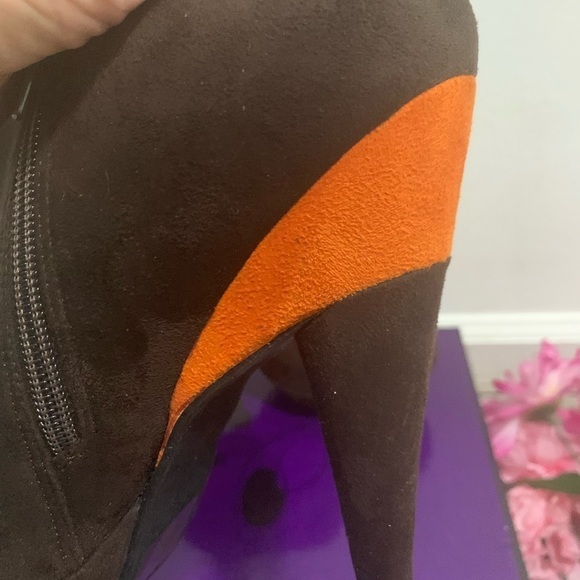In Gouch chelsea high heel boots in brown suede SIZE 10 - Picture 9 of 15
